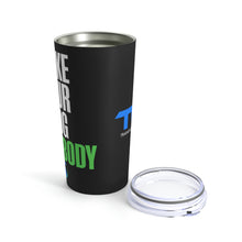 Load image into Gallery viewer, Make Your Dog Somebody BlackTumbler 20oz