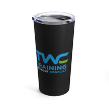 Load image into Gallery viewer, Training Without Conflict™ Black 20oz Tumbler
